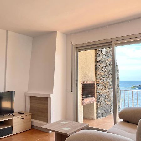 Luminoso Apartamento Frente Al Mar Con Piscina Roses Bagian luar foto