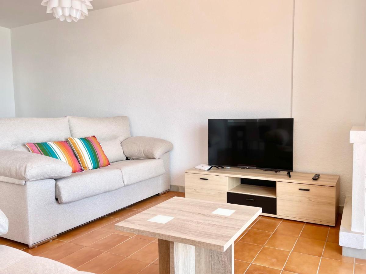Luminoso Apartamento Frente Al Mar Con Piscina Roses Bagian luar foto
